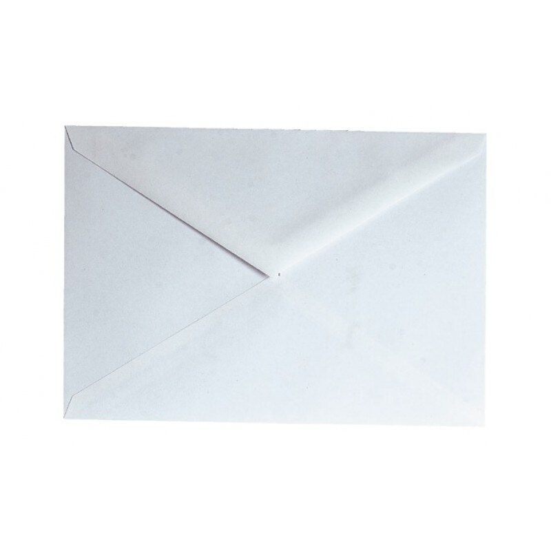 Plic C6 Vision alb gumat, deschidere pe latura mare