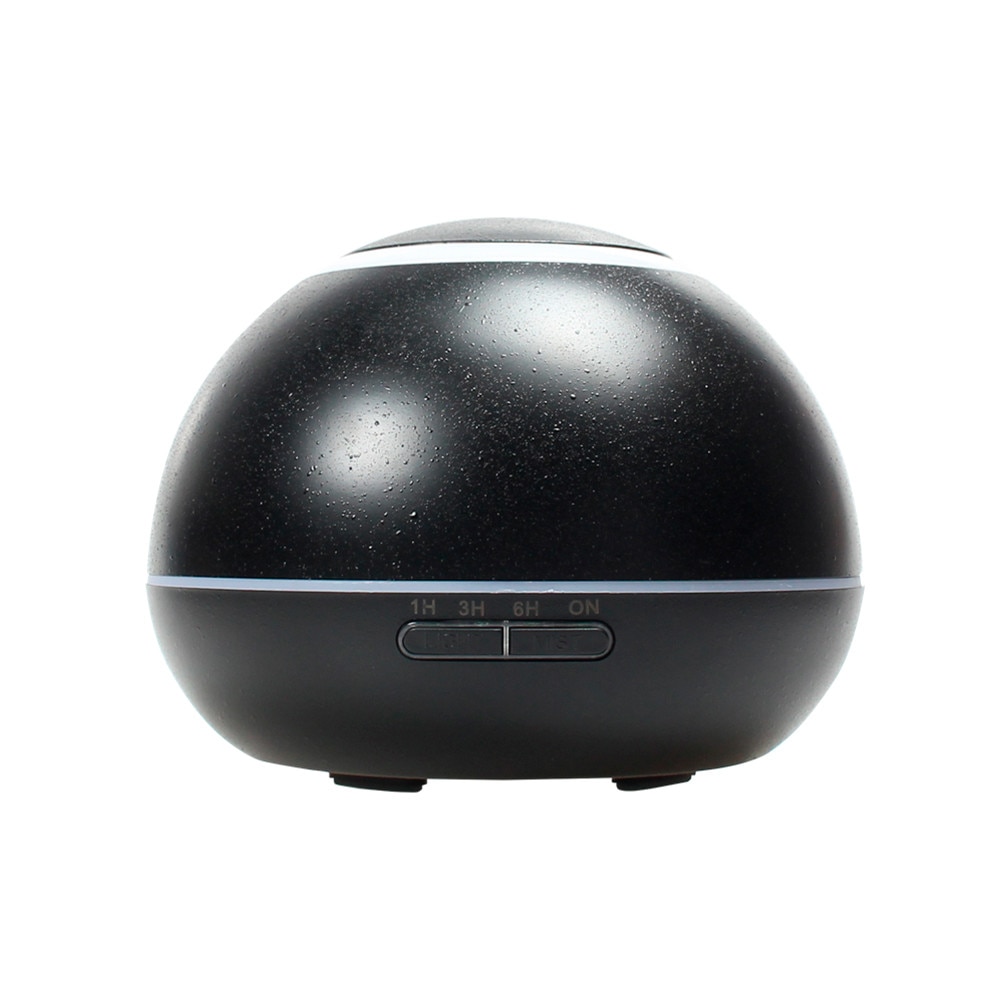 Difuzor aromaterapie, Zenix, GX-17K, 300ml, 16 ore, ultrasonic - Negru