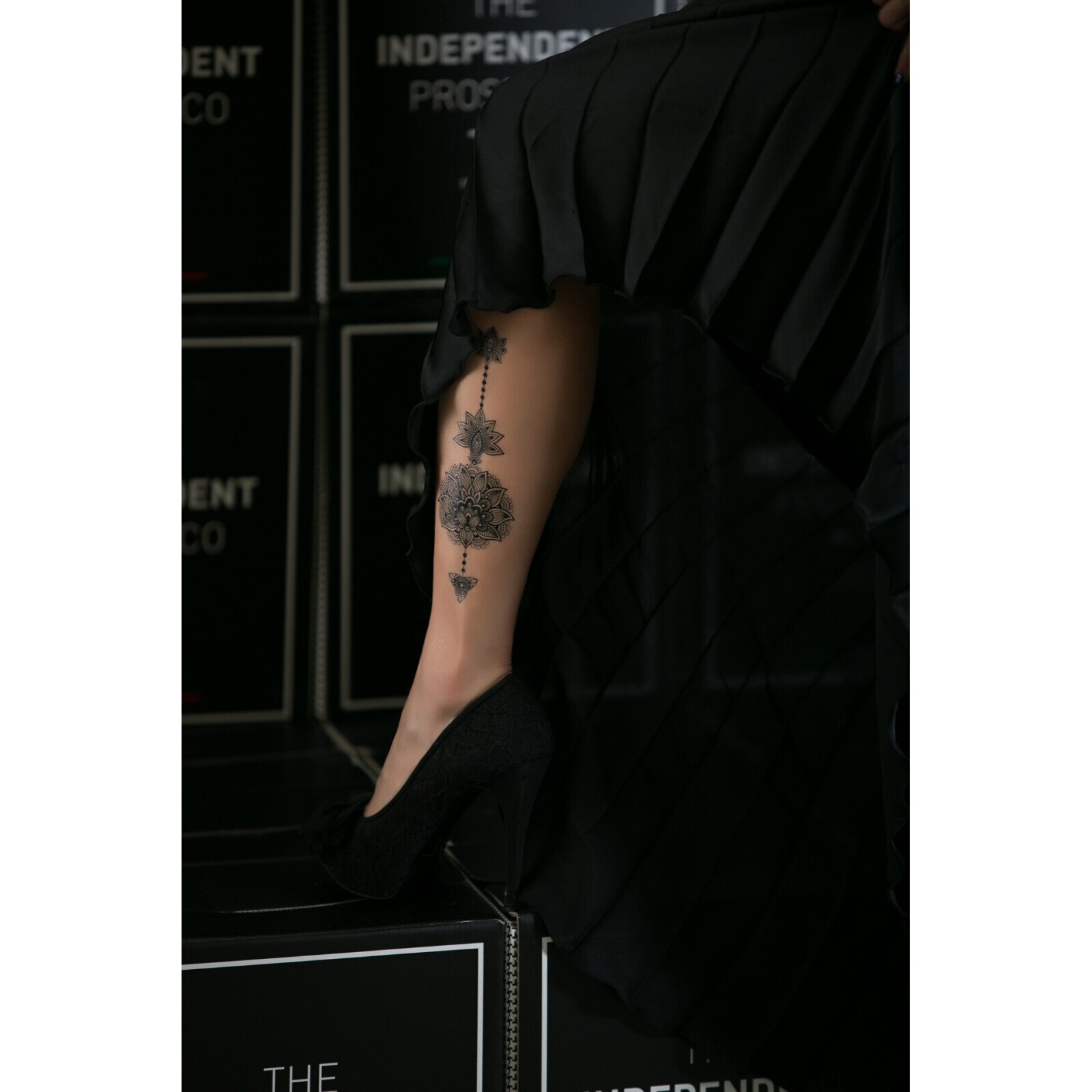 Tatuaj temporar Flowers of macrame, Flash Tattoos Romania eMAG.ro