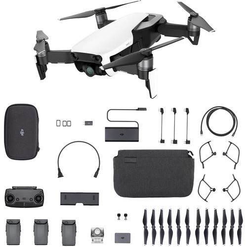 Drona DJI Mavic Air, pachet Fly More Combo, Arctic alb - eMAG.ro