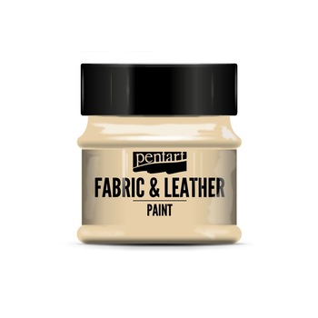 Vopsea pentru piele si textile Pentart - coaja de ou, 50 ml Vopsea pentru piele si textile Pentart - coaja de ou, 50 ml