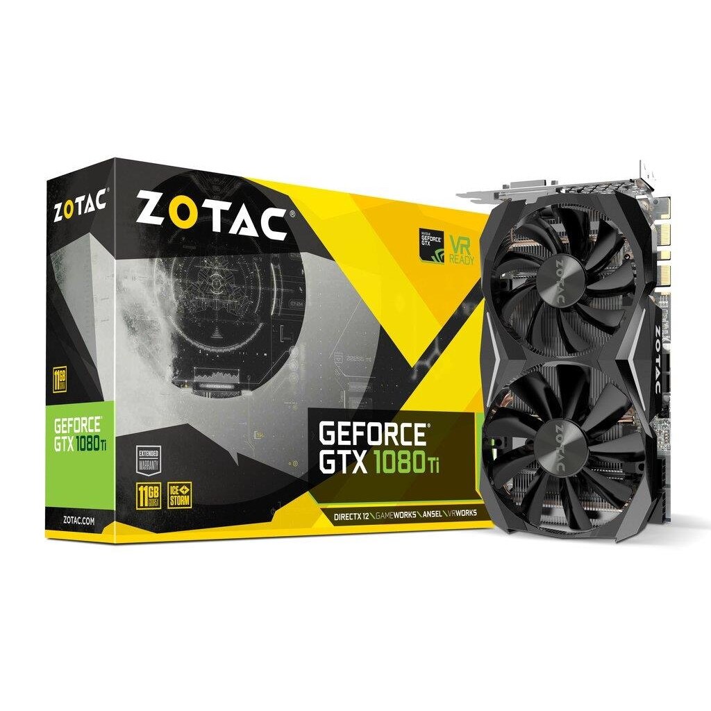 Placa video ZOTAC GeForce GTX 1080 Ti mini, 11GB GDDR5X, ATX, DVI