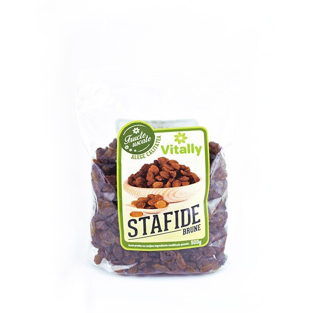 Stafide brune 500gr, Vitally