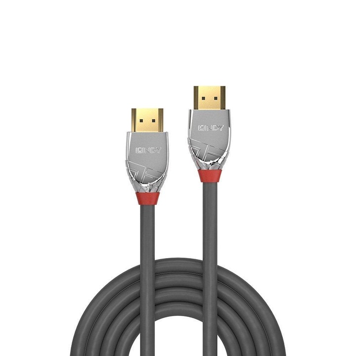 Cablu HDMI UHD 4K Cromo Line T-T 1m, Lindy L37871
