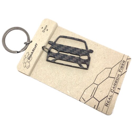 Breloc Fibra de Carbon compatibil cu Polo gti mk5 2009-2018