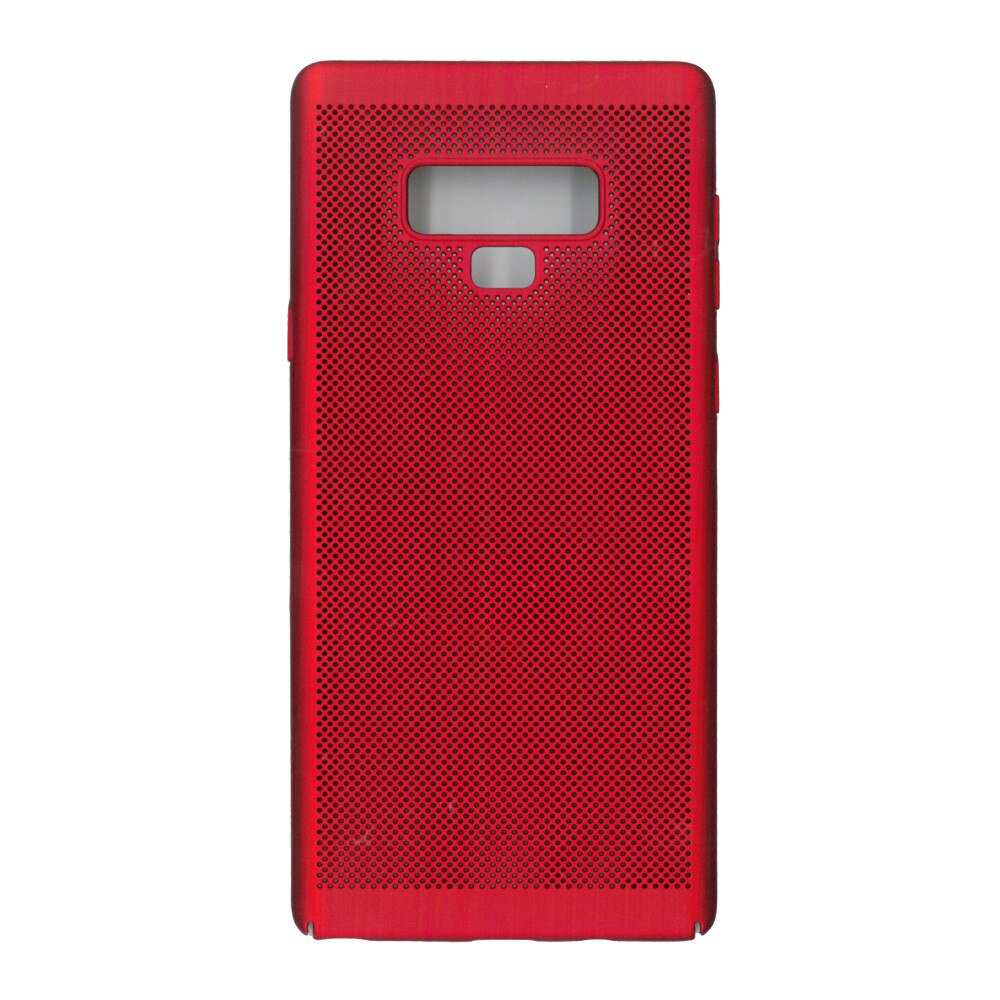 Husa de protectie spate, EuroCell Air, cu perforatii pentru Samsung Galaxy Note 9, rosu