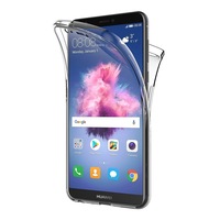 Husa Huawei P Smart / Enjoy 7S Silicon TPU 360 grade ( fata-spate ) - transparent
