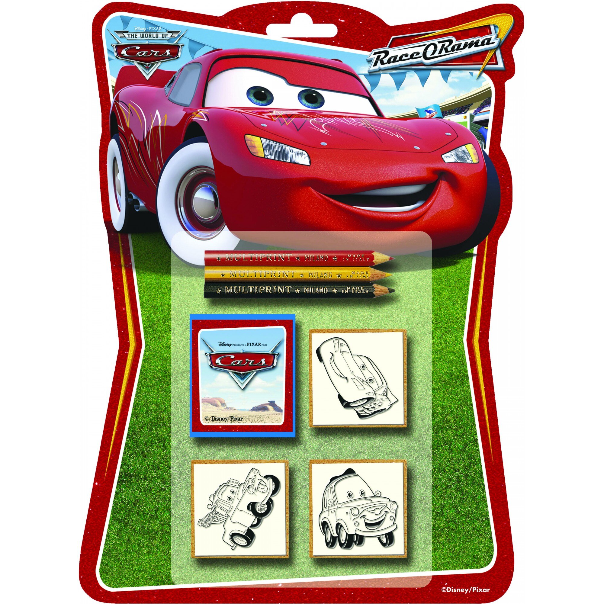 Set 3 stampile Multiprint Masini HOE03006