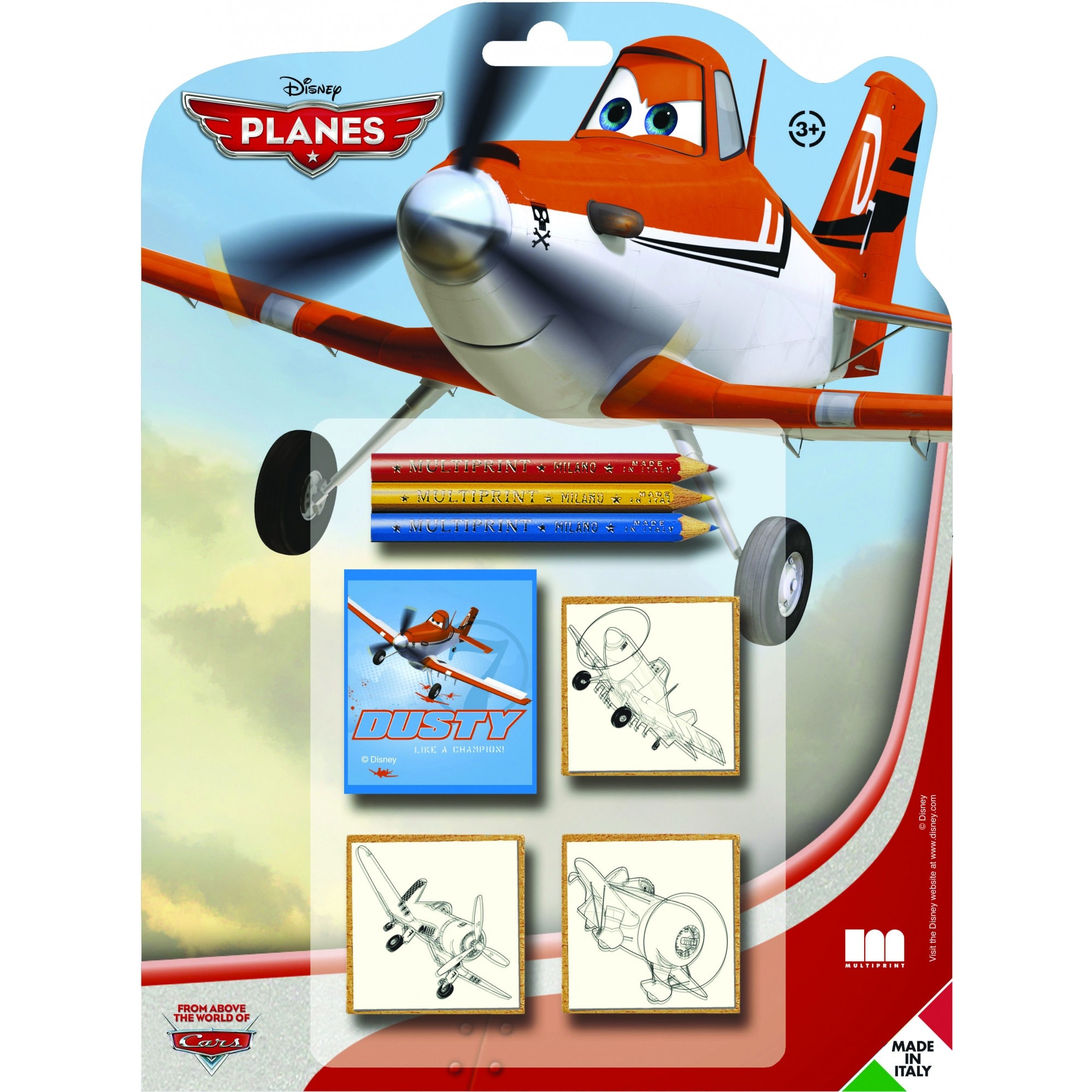Set 3 stampile Multiprint Avioane HOE03004