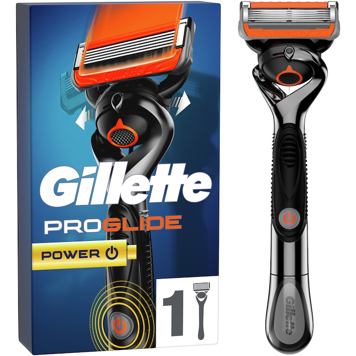 Aparat de ras Gillette ProGlide FlexBall Regular Power, 1 rezerva