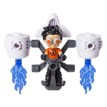 Set de joaca Vehhicul Construibil Jet Pack cu 2 motoare Rusty Repara Tot - Rusty Rivets Build Me Set de joaca Vehhicul Construibil Jet Pack cu 2 motoare Rusty Repara Tot - Rusty Rivets Build Me