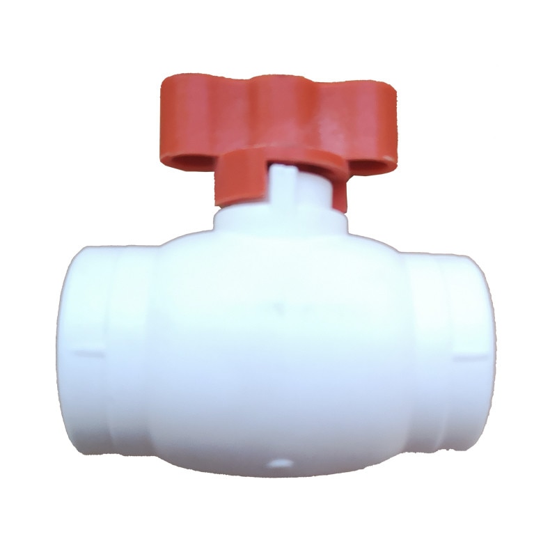 Robinet de Trecere PPR Alb PN25, dm. 32