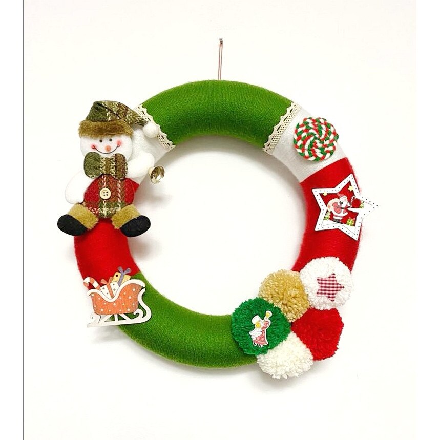 Coronita de Craciun multicolora 