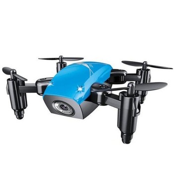 Mini Drona iUni S9, WiFi, Frecventa 2.4GHz, Albastru Mini Drona iUni S9, WiFi, Frecventa 2.4GHz, Albastru
