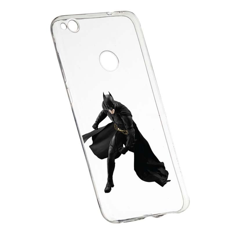 Husa Silicon, Transparent, Slim, Batman, 132, Xiaomi Mi Max