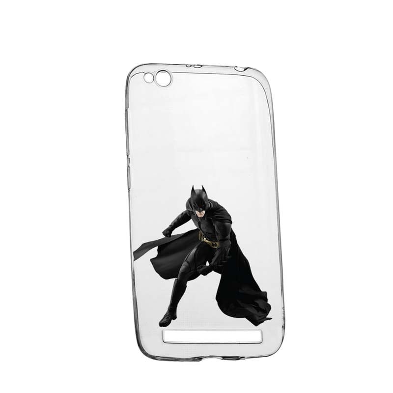 Husa Silicon, Transparent, Slim, Batman, 132, Xiaomi Redmi 4A