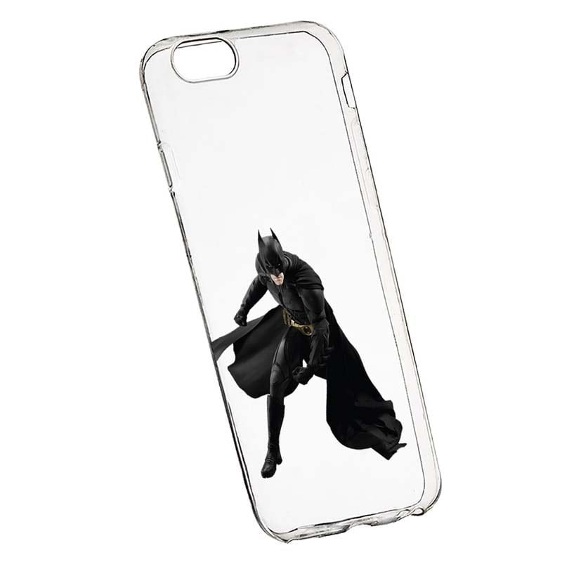 Husa Silicon, Transparent, Slim, Batman, 132, Apple iPhone 6 PLUS / 6S PLUS