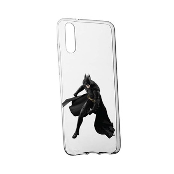 Husa Silicon, Transparent, Slim, Batman, 132, Huawei P20 Plus Husa Silicon, Transparent, Slim, Batman, 132, Huawei P20 Plus