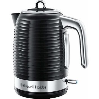 Fierbator Russell Hobbs Inspire Black 24361-70, 2400 W, 1.7 l, Fierbere rapida, Negru/Inox Fierbator Russell Hobbs Inspire Black 24361-70, 2400 W, 1.7 l, Fierbere rapida, Negru/Inox