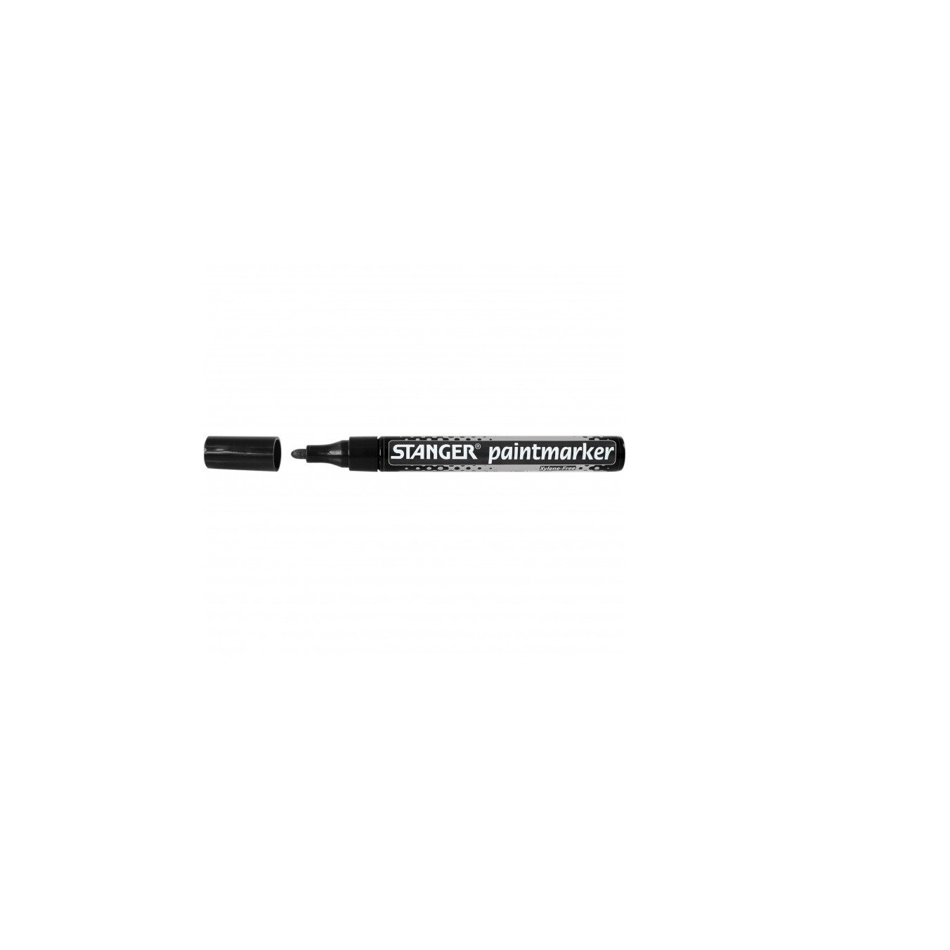 Marker cu vopsea 2-4mm negru STANGER
