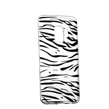 Husa Silicon, Transparent, Slim, Zebra, 134, Samsung Galaxy S9 Husa Silicon, Transparent, Slim, Zebra, 134, Samsung Galaxy S9