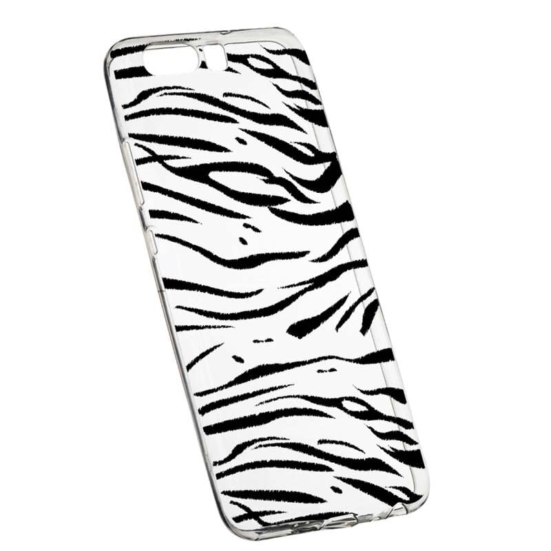 Husa Silicon, Transparent, Slim, Zebra, 134, Huawei Honor 10