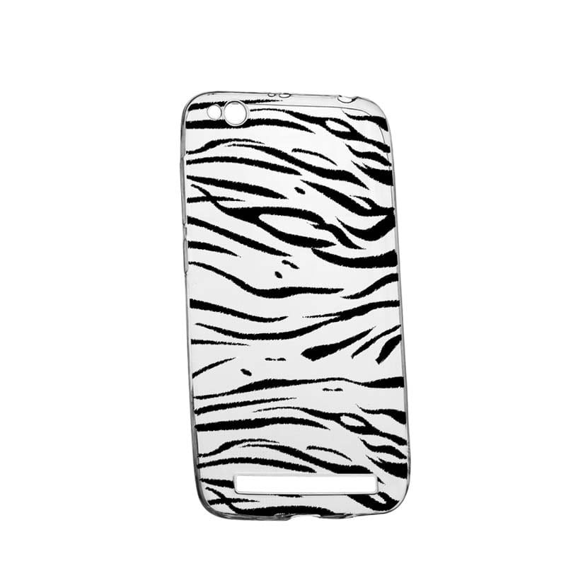 Husa Silicon, Transparent, Slim, Zebra, 134, Xiaomi Redmi 4A