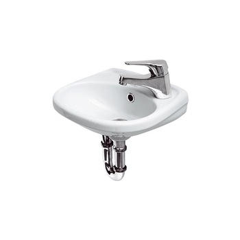 Lavoar suspendat, Cersanit, Roma 35 cm, de dreapta, alb Lavoar suspendat, Cersanit, Roma 35 cm, de dreapta, alb