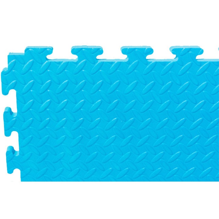 Puzzle pardoseala din spuma moale pentru copii, Waterboyz, albastru,1m x 1m si 2cm grosime