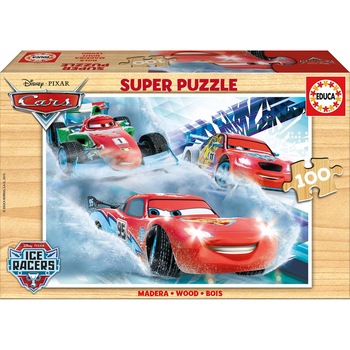 Super Puzzle Disney Cars 100 piese Super Puzzle Disney Cars 100 piese
