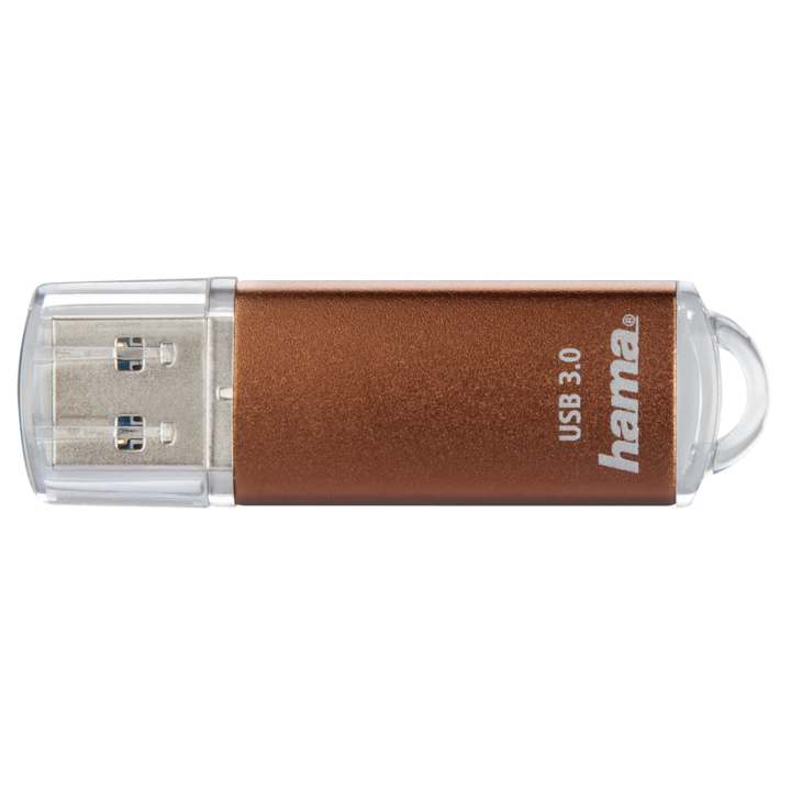 Memorie USB Hama Laeta, 32 GB, USB 3.0, Maro