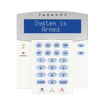 Tastatura LCD monocrom Paradox sistem de alarma cu cititor Id Tastatura LCD monocrom Paradox sistem de alarma cu cititor Id