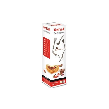 Set ustensile de bucatarie Tefal Cassonade K210S514, 1 spatula perforata de clatite + 1 x spatula perforata lata + 1 x polonic+ 1x lingura servire+ 1 tel Set ustensile de bucatarie Tefal Cassonade K210S514, 1 spatula perforata de clatite + 1 x spatula perforata lata + 1 x polonic+ 1x lingura servire+ 1 tel