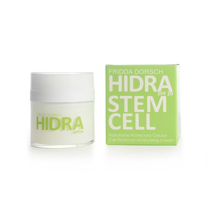 Crema de fata hidratanta SPF 20 HIDRA cu celule Stem, Fridda Dorsch , 50 ml