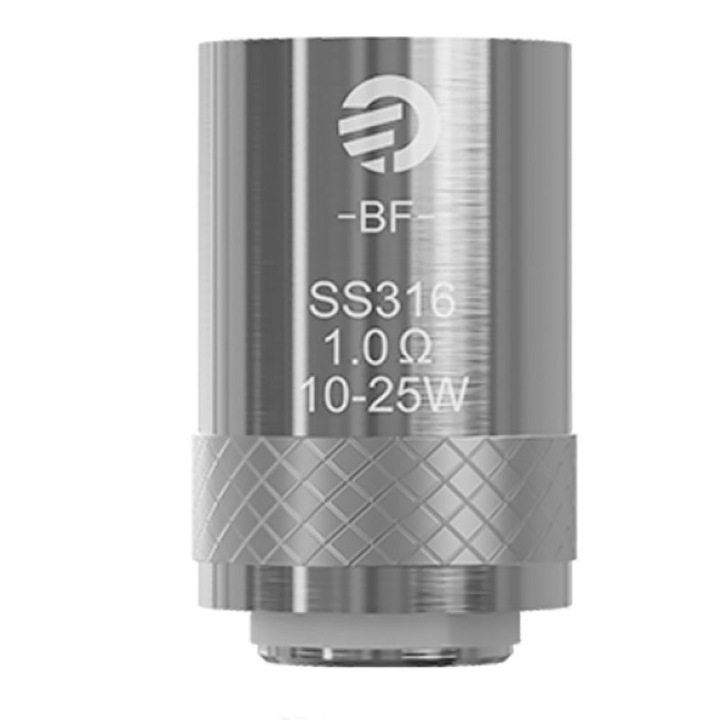 Rezistenta Joyetech/AIO BF-SS316 1.0 Ohm, MTL compatibila cu Sliq fit, AIO, AIO BOX, AIO 22, AIO D16, ATOMIZOR CUBIS, CUBIS PRO