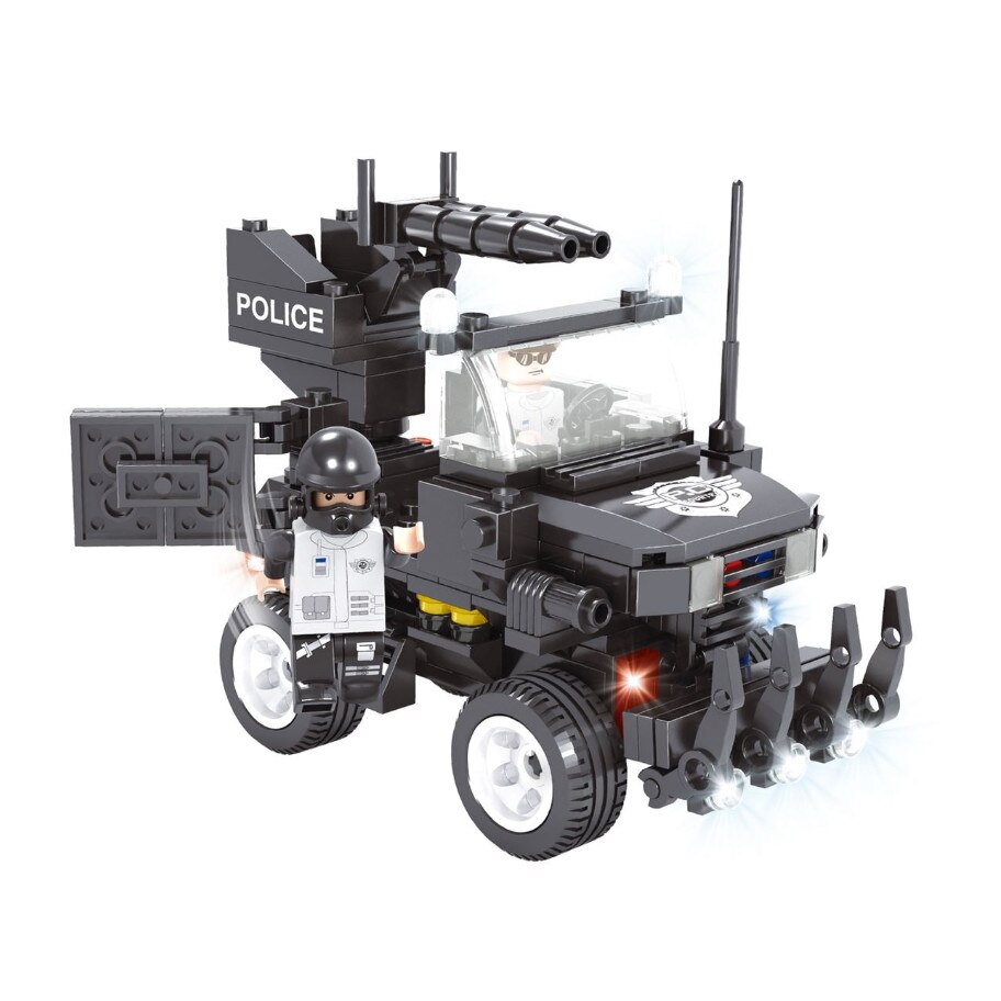 Set masina de politie ,229 piese