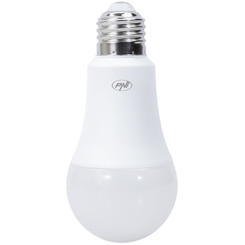 Bec inteligent PNI SmartHome SM9W LED, 9w, Lumina reglabila, Compatibil cu Google Home si Alexa Bec inteligent PNI SmartHome SM9W LED, 9w, Lumina reglabila, Compatibil cu Google Home si Alexa