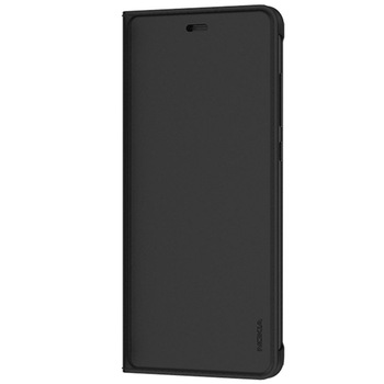 Husa de protectie Nokia Flip Cover pentru Nokia 5.1, Negru Husa de protectie Nokia Flip Cover pentru Nokia 5.1, Negru