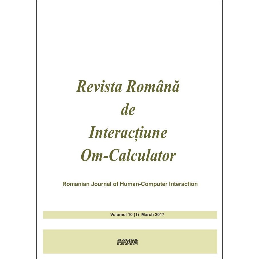Revista romana de interactiune om-calculator 1/2017 (Abonament anual 4 aparitii), Rochi