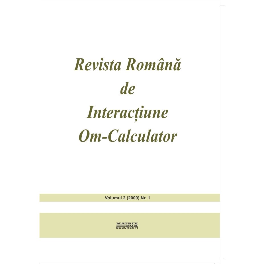 Revista romana de interactiune om-calculator 1/2009, Rochi