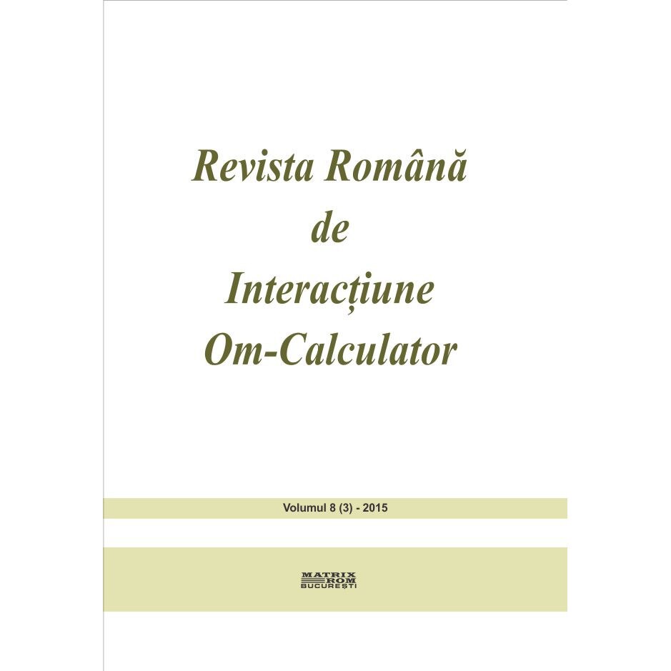 Revista romana de interactiune om-calculator 3/2015, Rochi