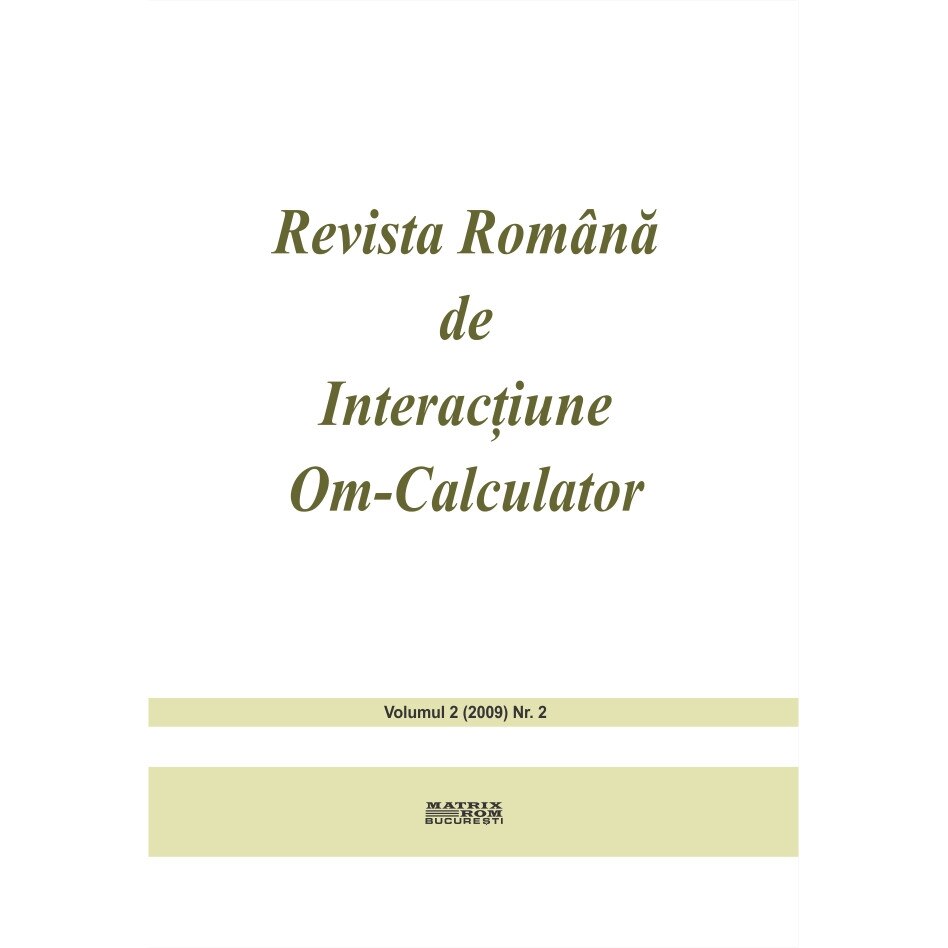 Revista romana de interactiune om-calculator 2/2009, Rochi
