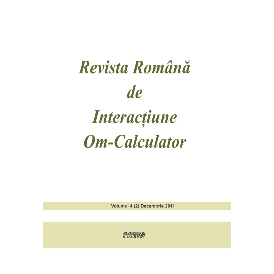 Revista romana de interactiune om-calculator 2/2011, Rochi