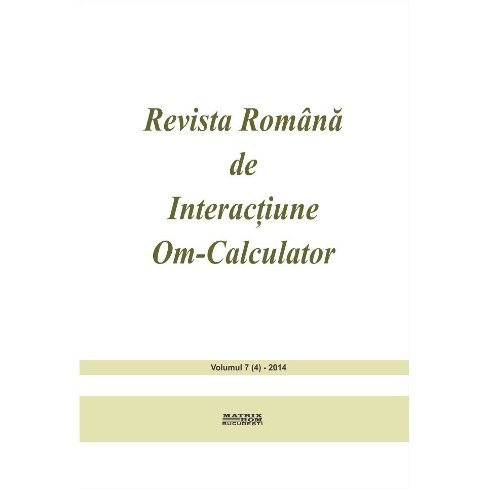 Revista romana de interactiune om-calculator 4/2014, Rochi