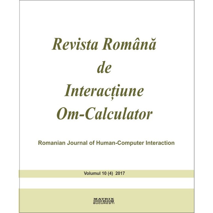 Revista romana de interactiune om-calculator 4/2017, Rochi