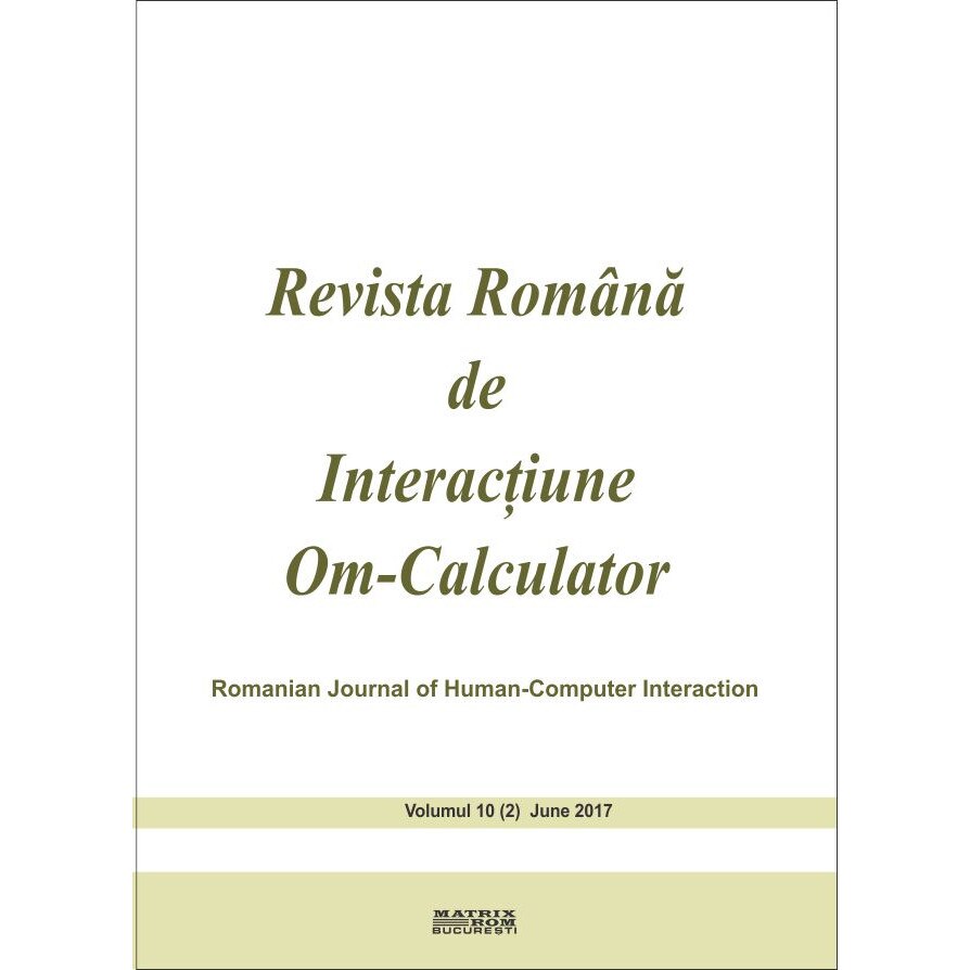 Revista romana de interactiune om-calculator 2/2017, Rochi