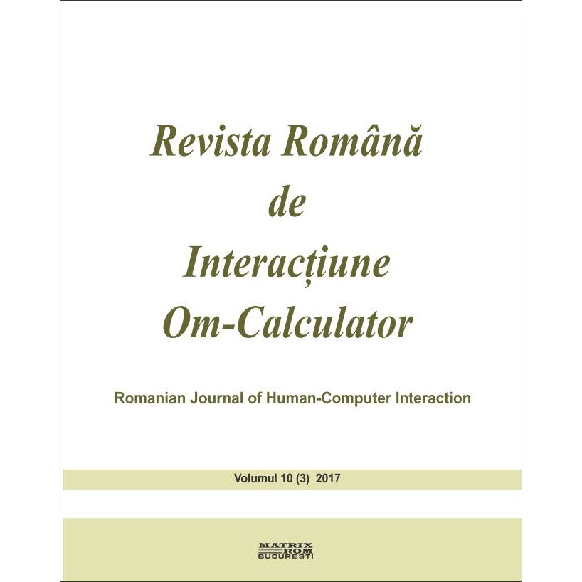 Revista romana de interactiune om-calculator 3/2017, Rochi