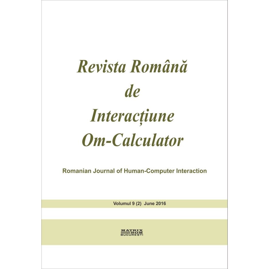 Revista romana de interactiune om-calculator 2/2016, Rochi