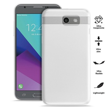 Carcasa pentru Samsung Galaxy J3, Puro, Transparent Carcasa pentru Samsung Galaxy J3, Puro, Transparent