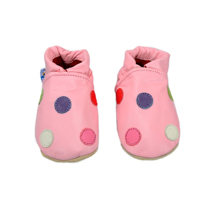 Botosei Tup-Tup Buline, Piele naturala, Multicolor